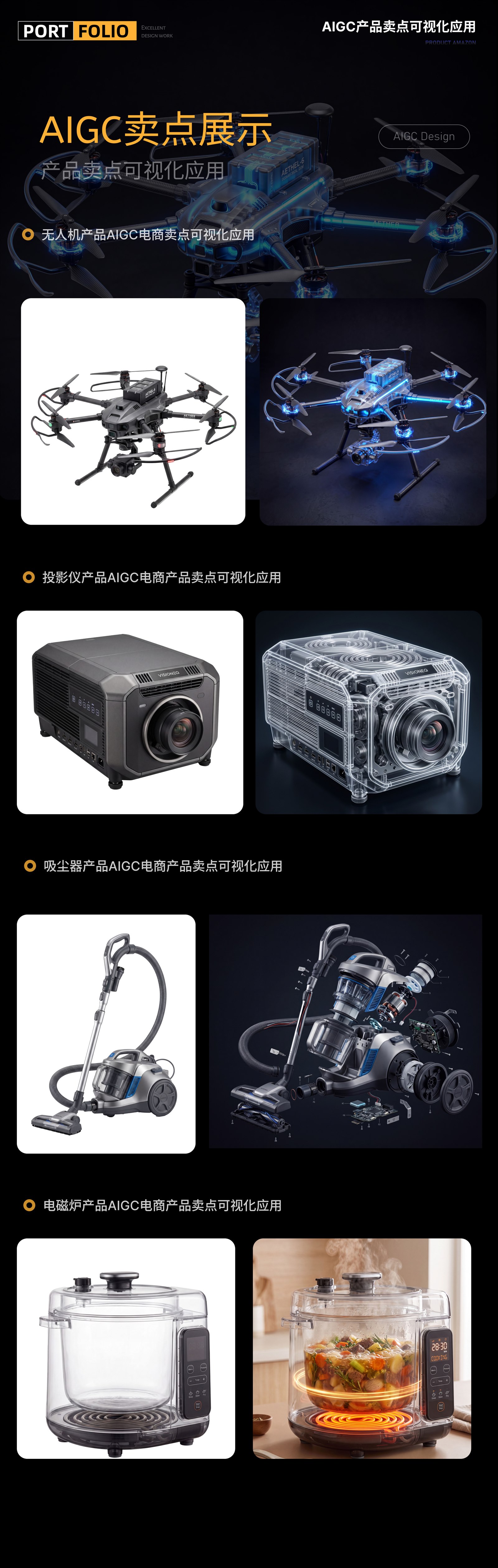 AIGC 产品卖点展示